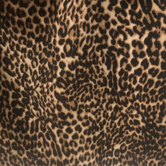 Topshop Leopard Print Ruffle Skirt - Picture 2 of 5